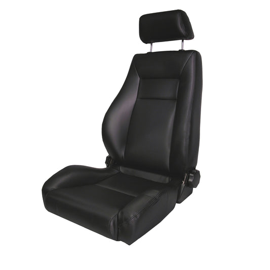 RUGGED RIDGE | 13404.15 | Super Seat With Recliner,Black Denim,76-03 Jeep Cj & Wrangler