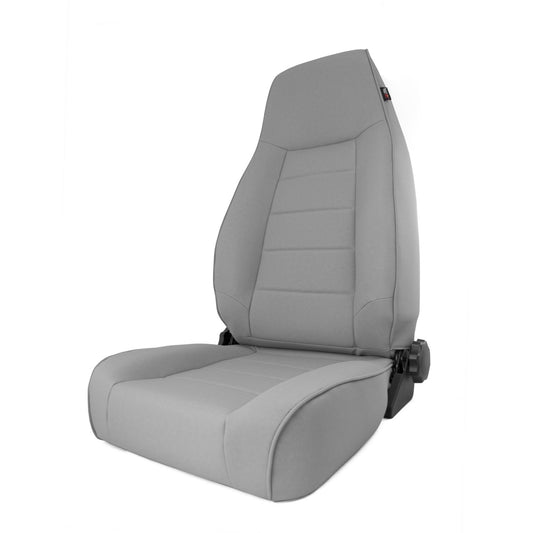 RUGGED RIDGE | 13412.09 | High-Back Front Seat, Reclinable, Gray, 97-06 Jeep Wrangler (Tj)