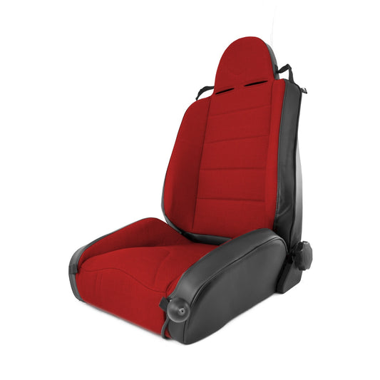 RUGGED RIDGE | 13416.53 | Rrc Off Road Racing Seat, Reclinable, Red, 97-06 Jeep Wrangler (Tj)