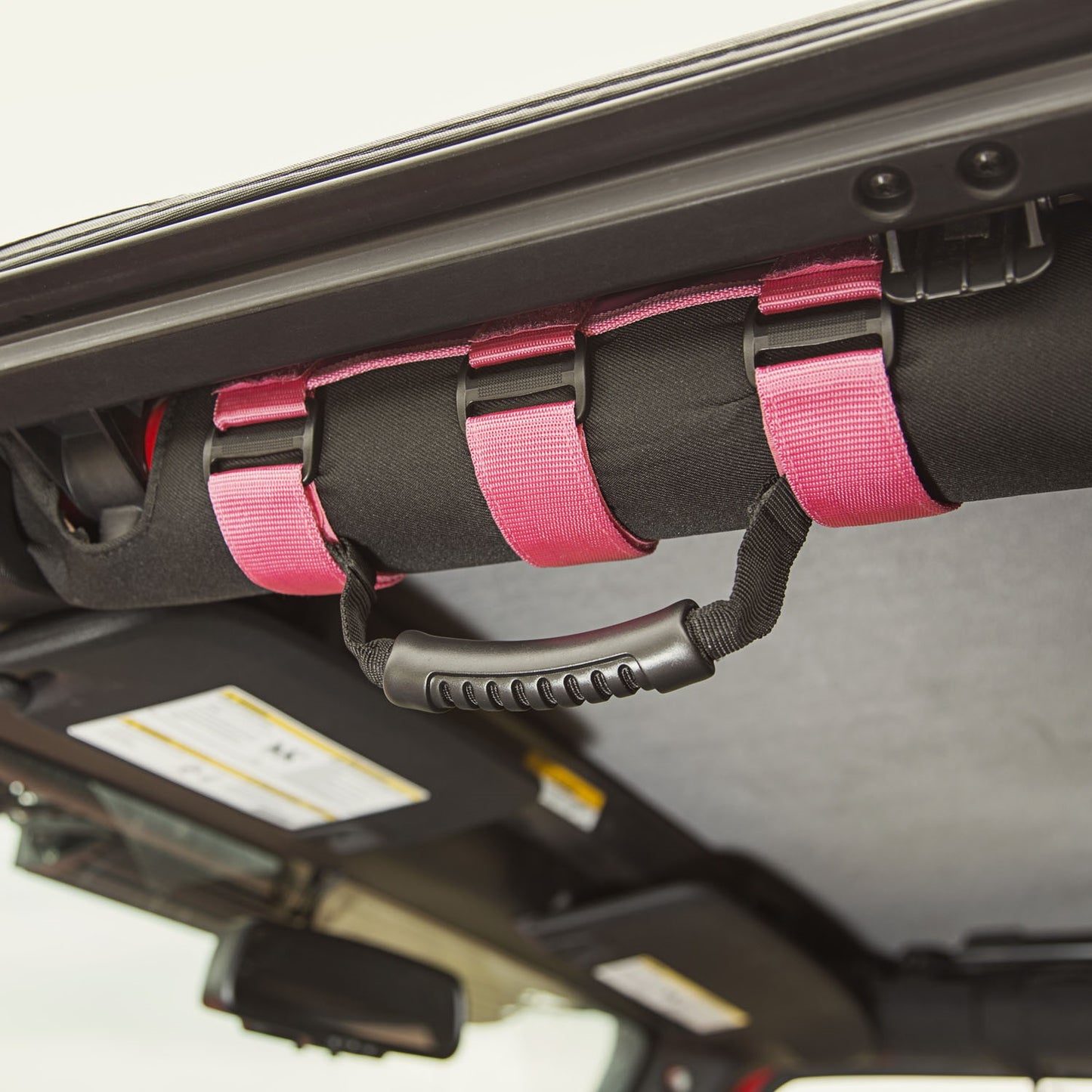 RUGGED RIDGE | 13505.01 | Ultimate Grab Handle Kit, Pink; 55-19 Jeep Cj/Wrangler/Gladiator