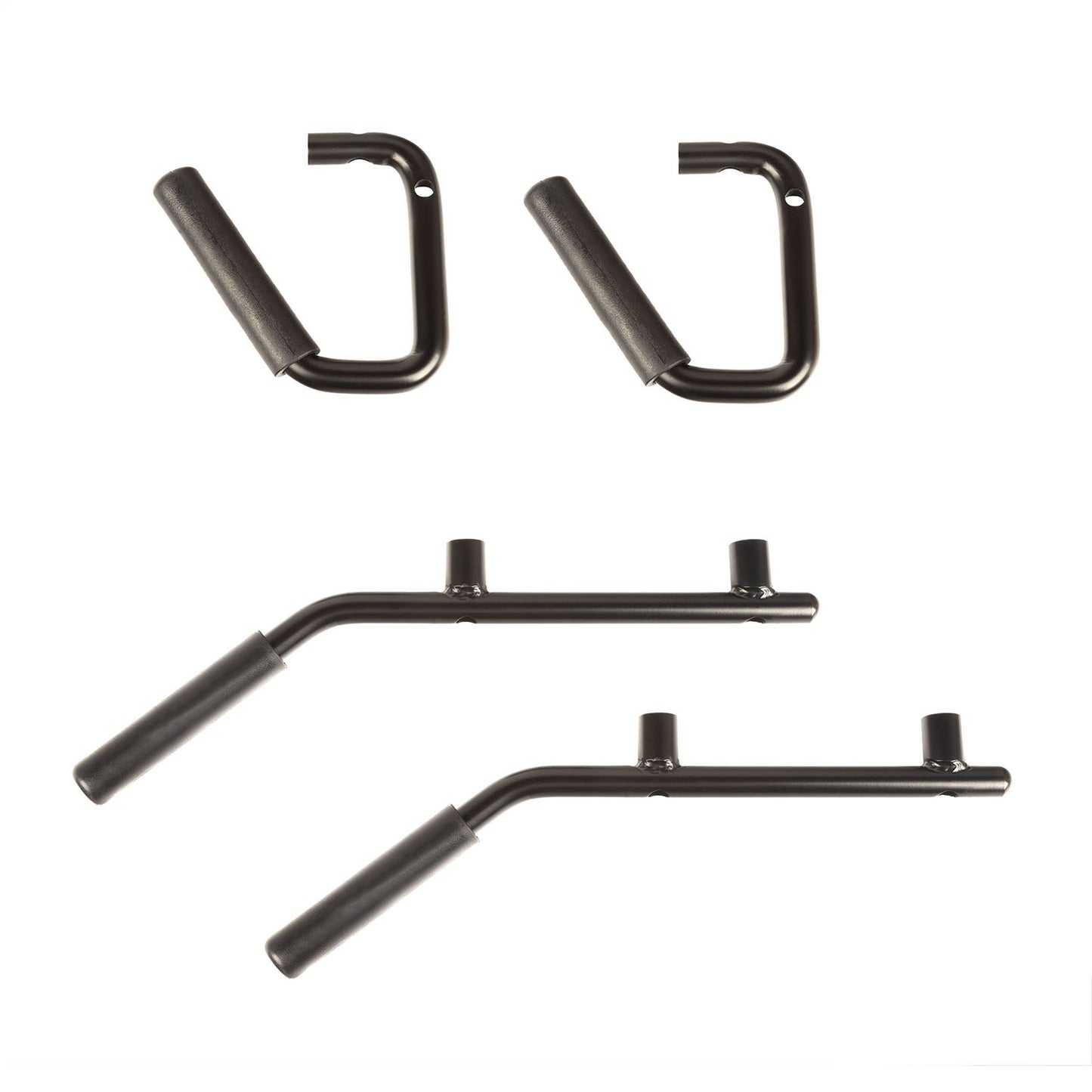 RUGGED RIDGE | 13505.4 | Steel Grab Handles, F/R Kit, Blk; 07-18 Jk/Jku