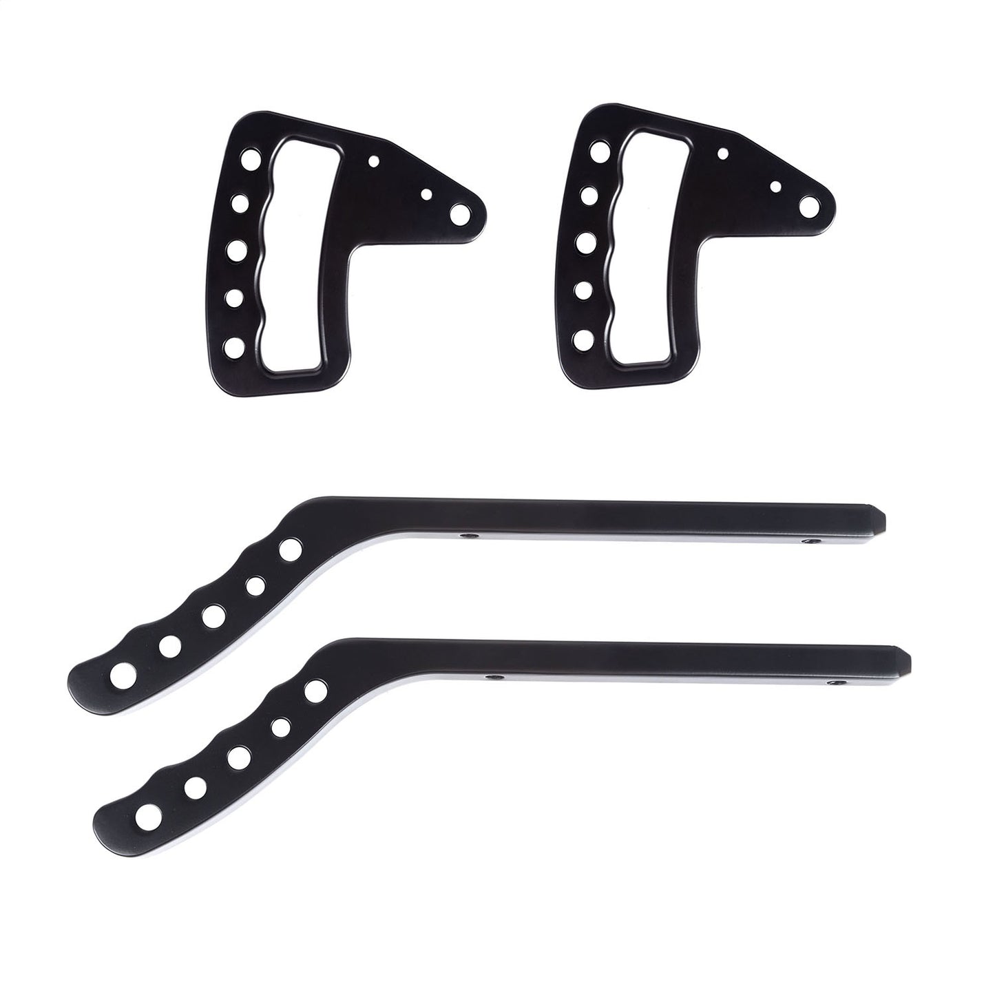 RUGGED RIDGE | 13505.5 | Aluminum Grab Handles, F/R Kit, Blk; 07-18 Jk/Jku
