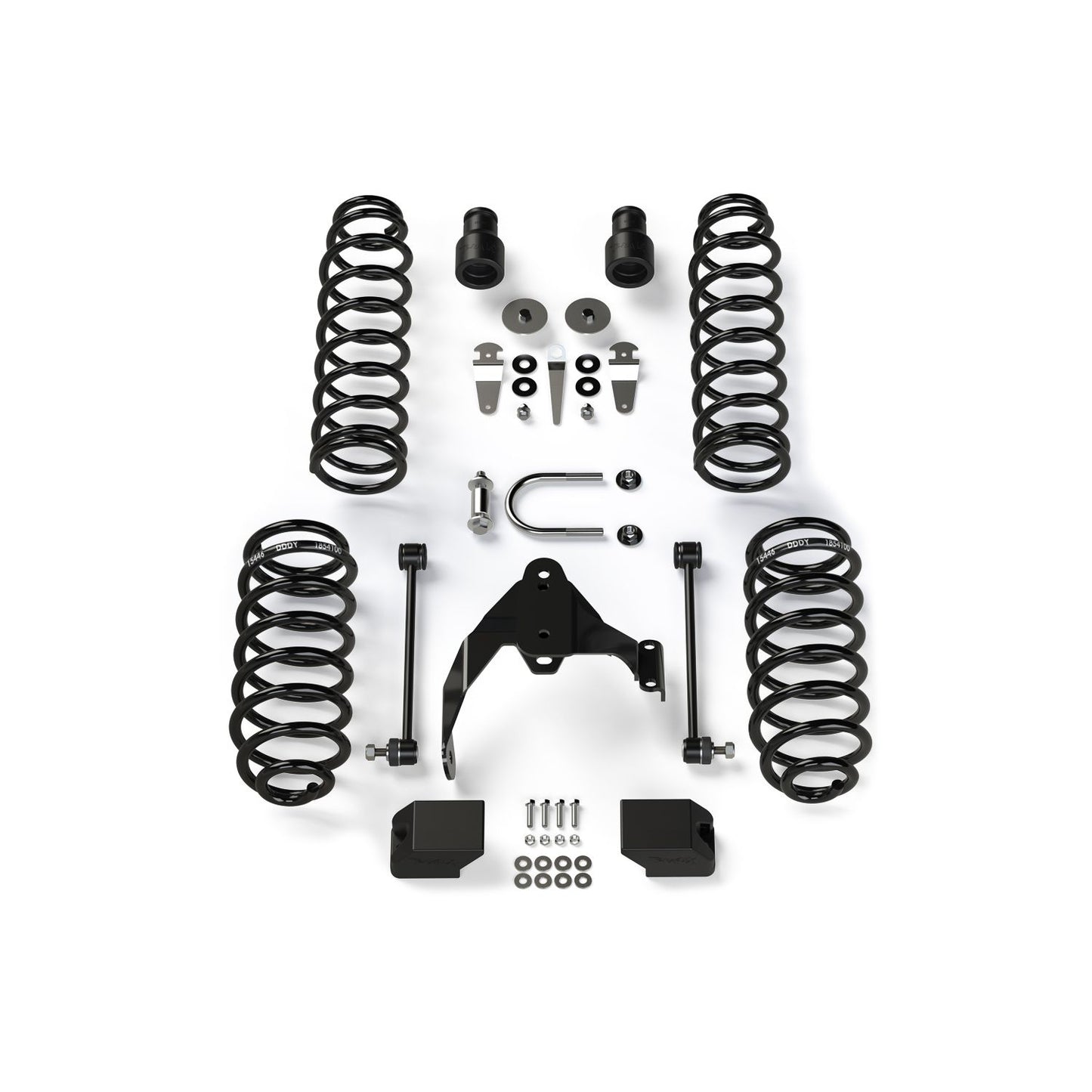 TeraFlex | 07-18 Wrangler JK 4 Door 2.5 Inch Coil Spring Base Lift Kit No Shocks or Shock Extensions TeraFlex | 1351000
