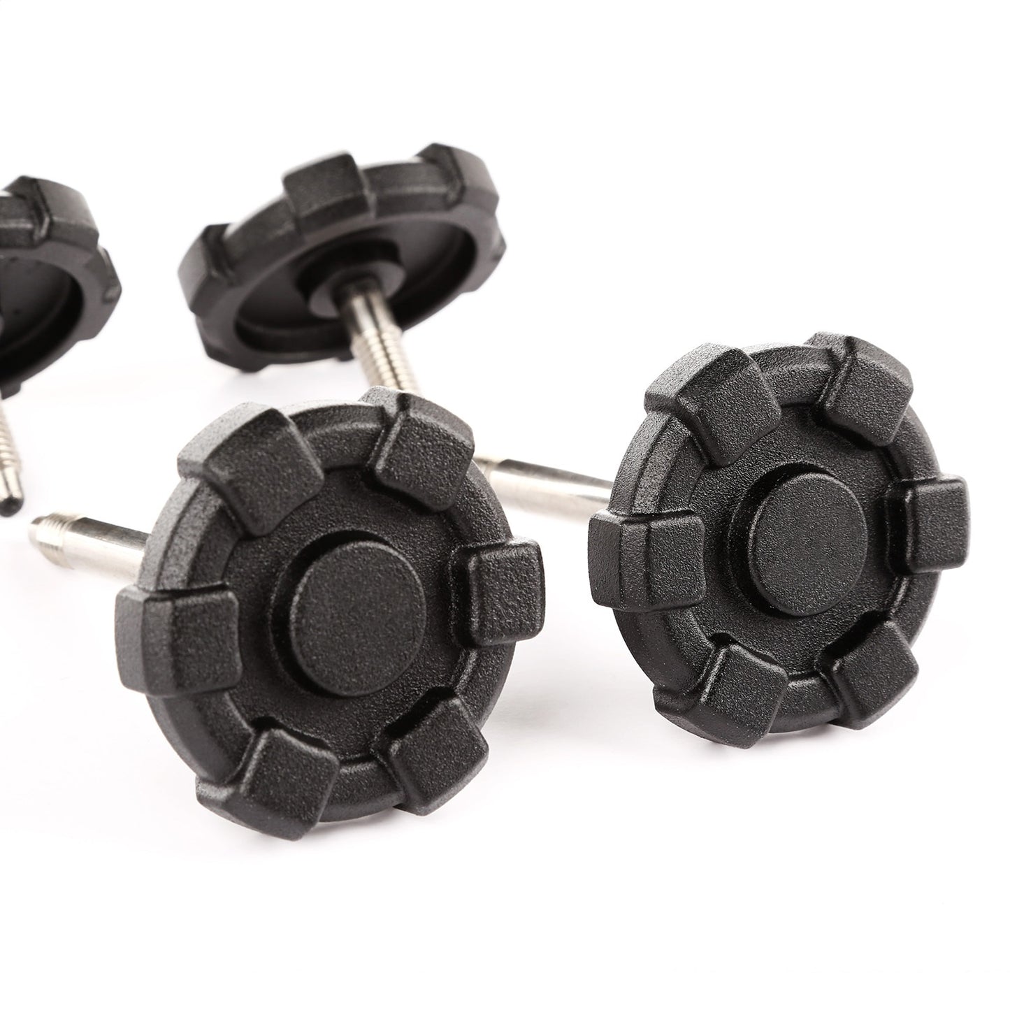 RUGGED RIDGE | 13510.14 | Elite Door Surround Knobs, 4-Dr; 07-18 Jk