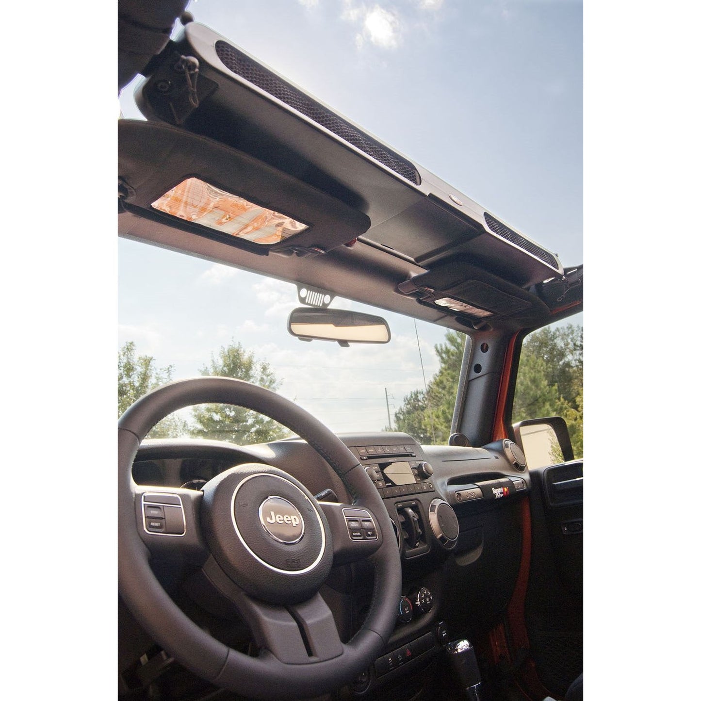 RUGGED RIDGE | 13551.14 | Overhead Storage Console,87-16 Jeep Wrangler
