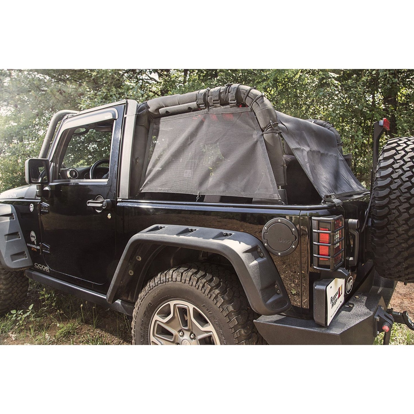 RUGGED RIDGE | 13579.41 | Eclipse Cargo Barrier; 07-17 Jeep Wrangler Jk