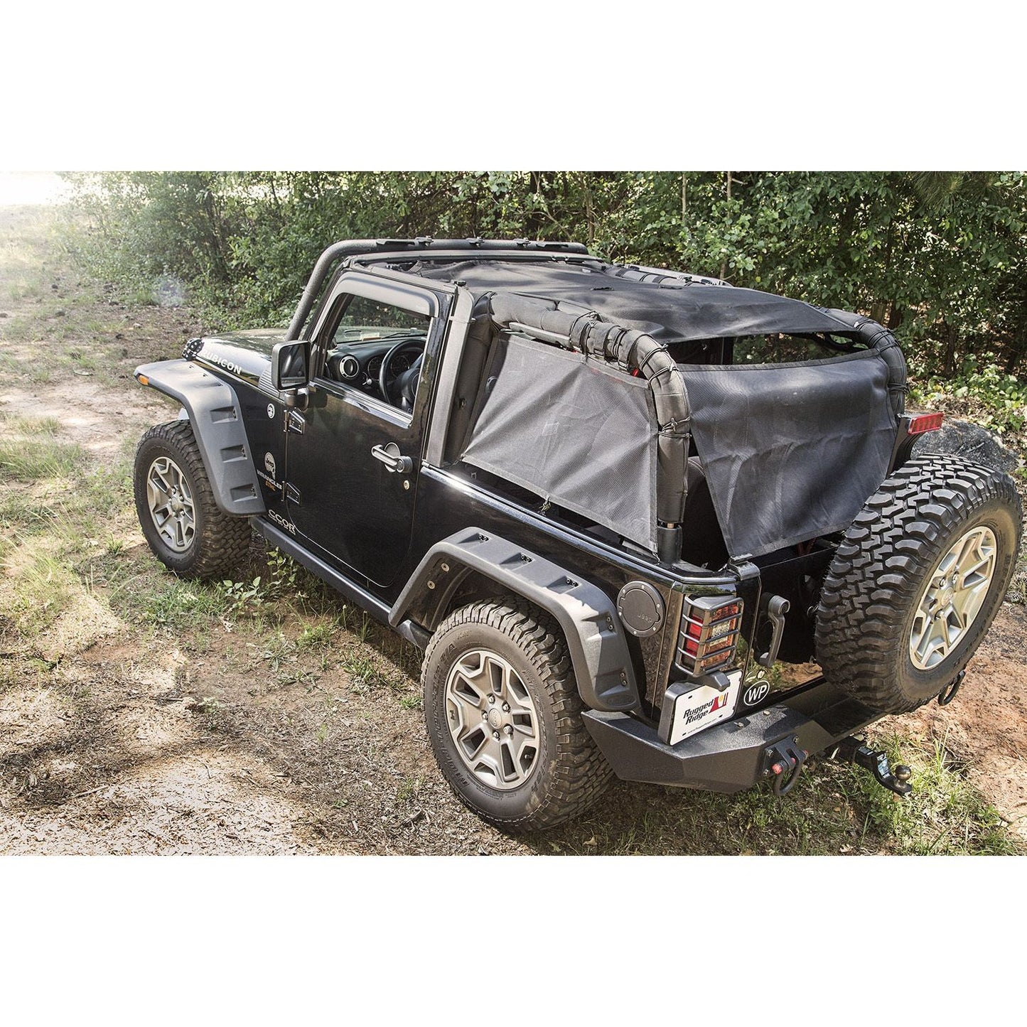 RUGGED RIDGE | 13579.41 | Eclipse Cargo Barrier; 07-17 Jeep Wrangler Jk