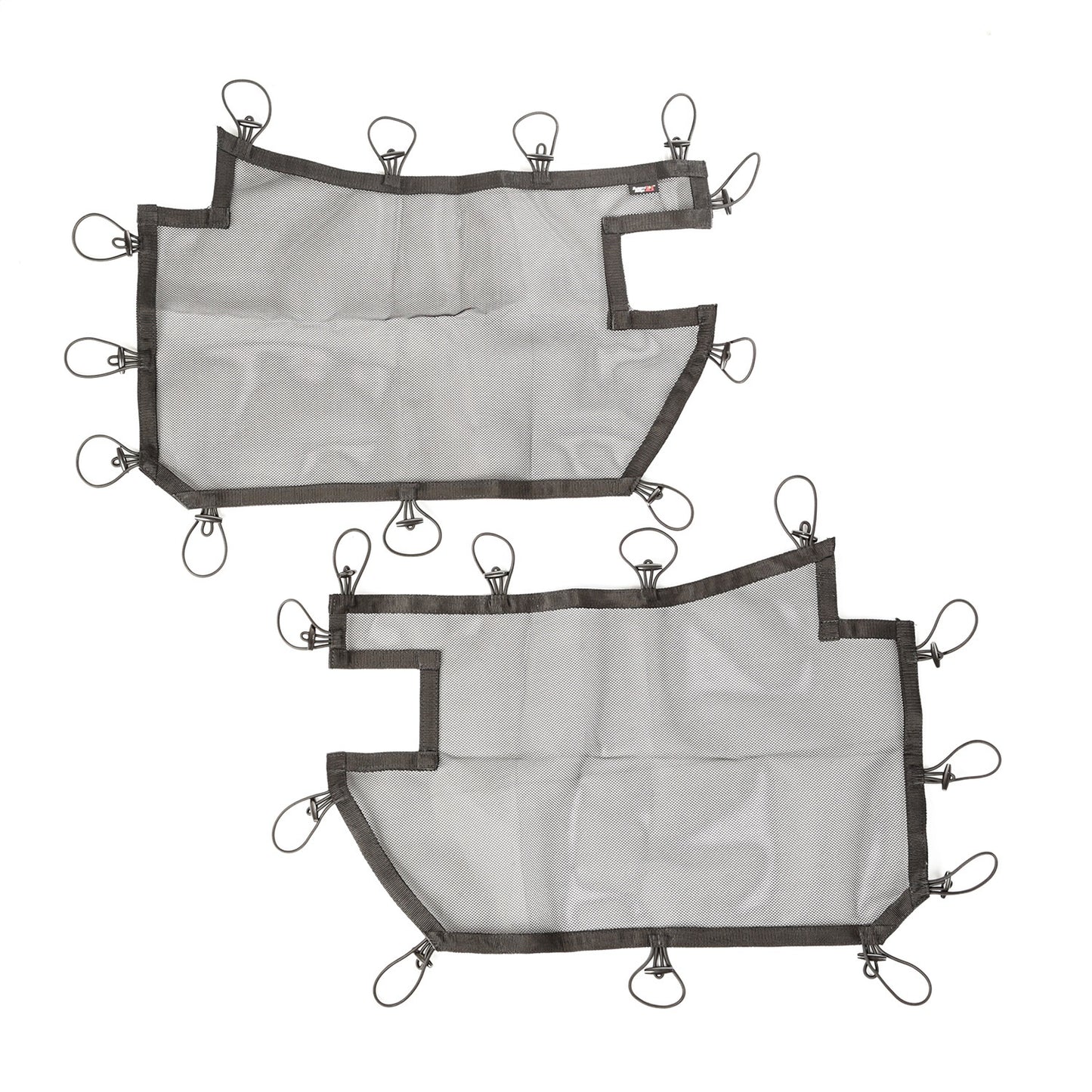 RUGGED RIDGE | 13579.5 | Tube Door Covers, Front Pair, Black; 07-18 Jk/Jku
