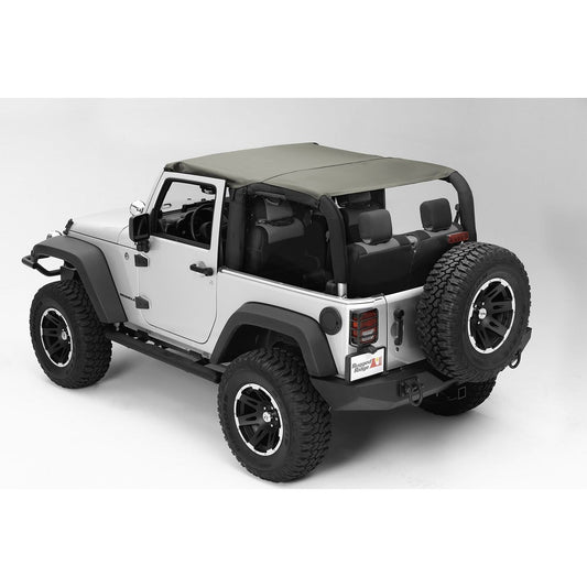RUGGED RIDGE | 13591.36 | Pocket Island Topper,Khaki Diamond,10-16 Jeep Wrangler(Jk)
