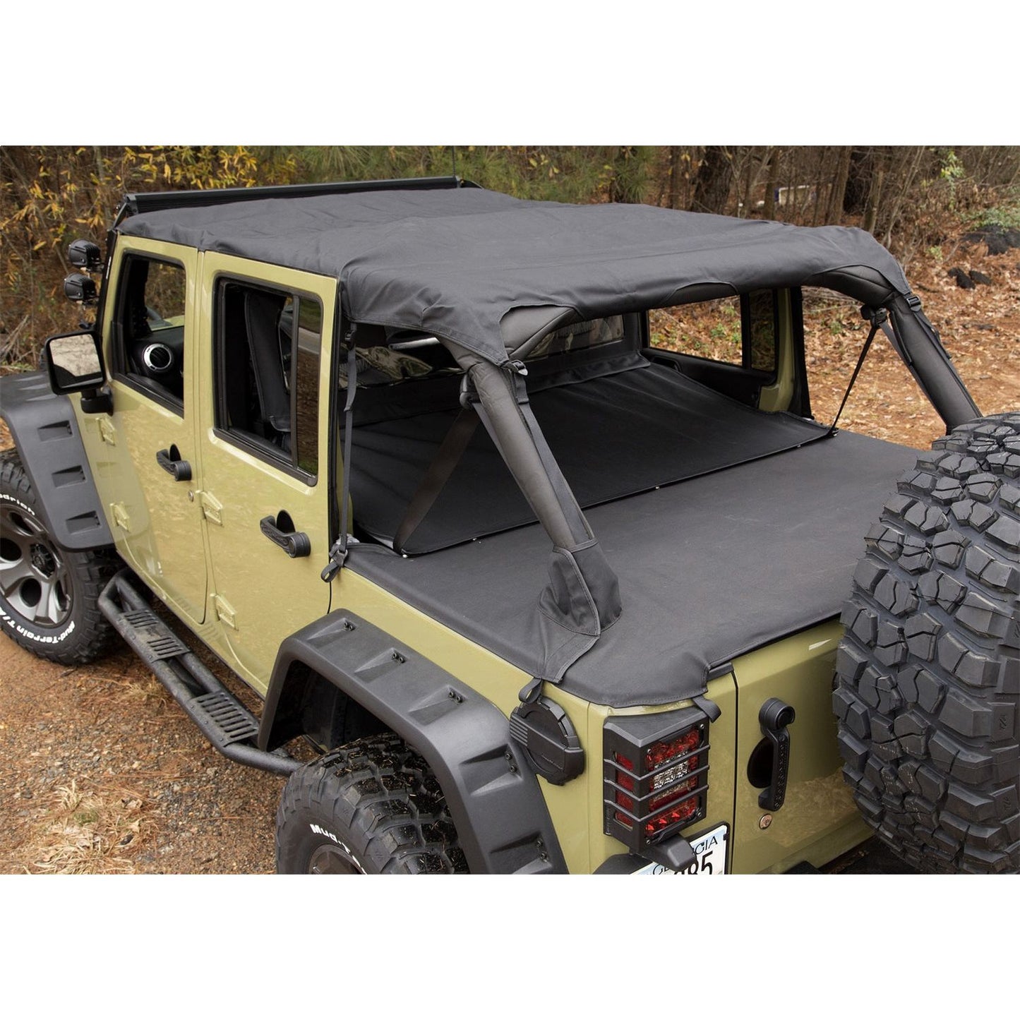 RUGGED RIDGE | 13622.35 | Montana Pocket Island Topper, Blk; 10-18 Jk 4 Door