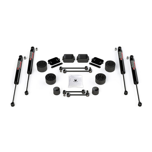 TeraFlex | 18-Up Wrangler JL 4 Door Rubicon 2.5 Inch Performance Spacer Lift Kit & 9550 VSS Shocks TeraFlex | 1365260