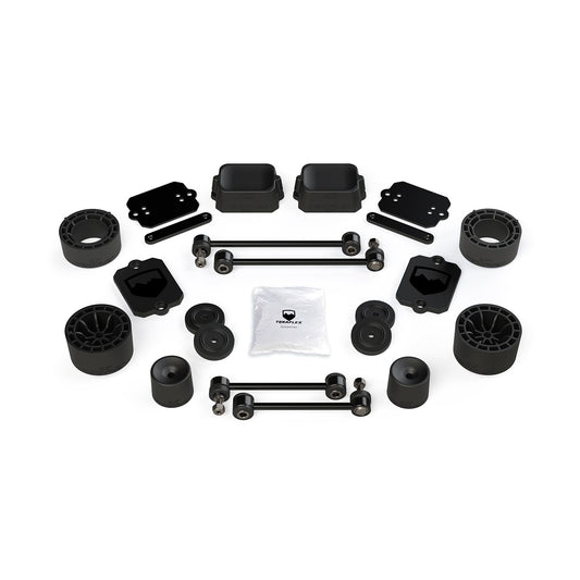 TeraFlex | 18-Up Wrangler JL 2 Door Sport/Sahara 2.5 Inch Performance Spacer Lift Kit No Shocks or Exts TeraFlex | 1365300