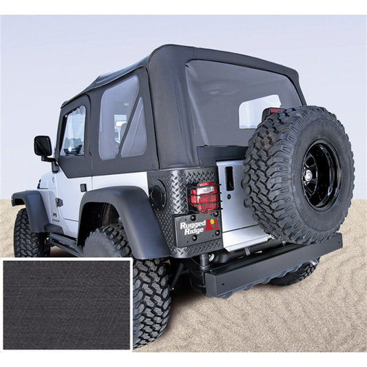 RUGGED RIDGE | 13703.15 | 97-02 Wrangler S-Top W/ Drs Blk-D