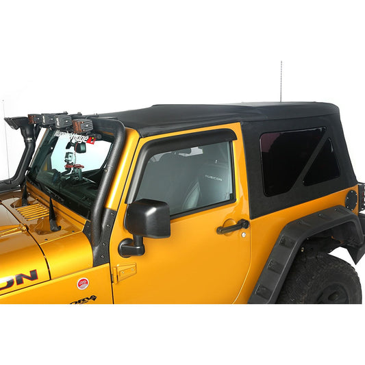 RUGGED RIDGE | 13737.01 | Sailcloth Soft Top, Black Diamond, 10-15 2-Door Jk