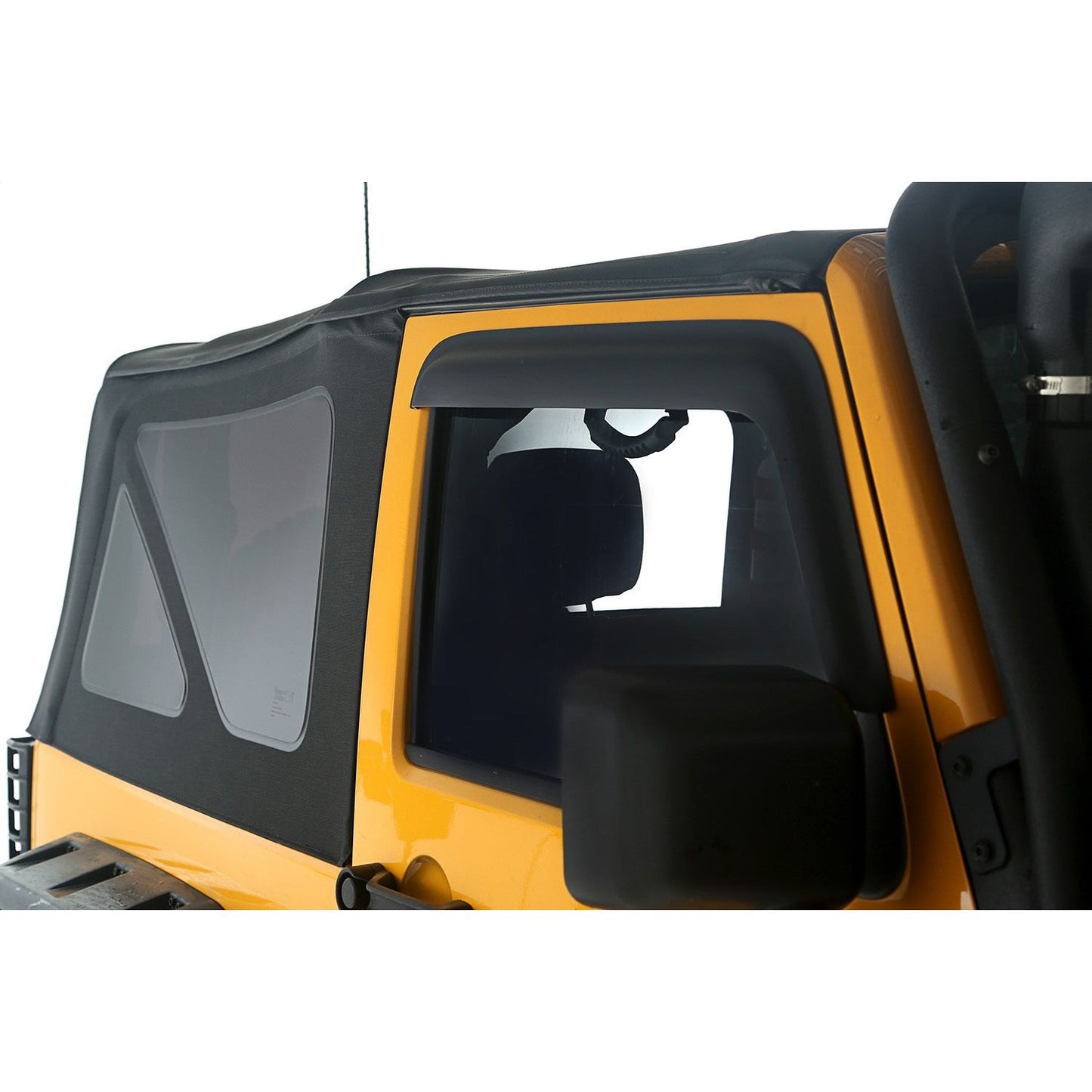 RUGGED RIDGE | 13737.01 | Sailcloth Soft Top, Black Diamond, 10-15 2-Door Jk