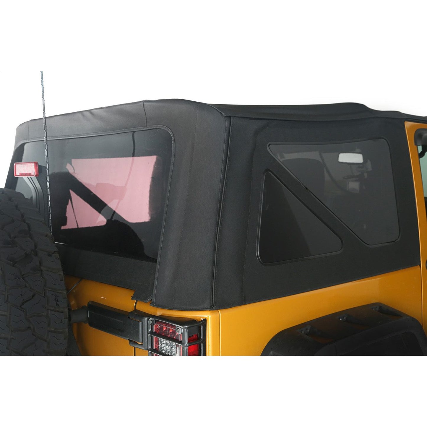 RUGGED RIDGE | 13737.01 | Sailcloth Soft Top, Black Diamond, 10-15 2-Door Jk