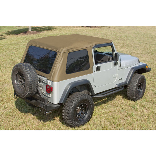 RUGGED RIDGE | 13750.37 | Bowless Xhd Soft Top, Spice, 97-06 Jeep Wrangler (Tj)