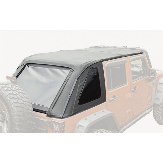 RUGGED RIDGE | 13750.38 | Bowless Top, 4-Door, Black Diamond, 07-15 Wrangler