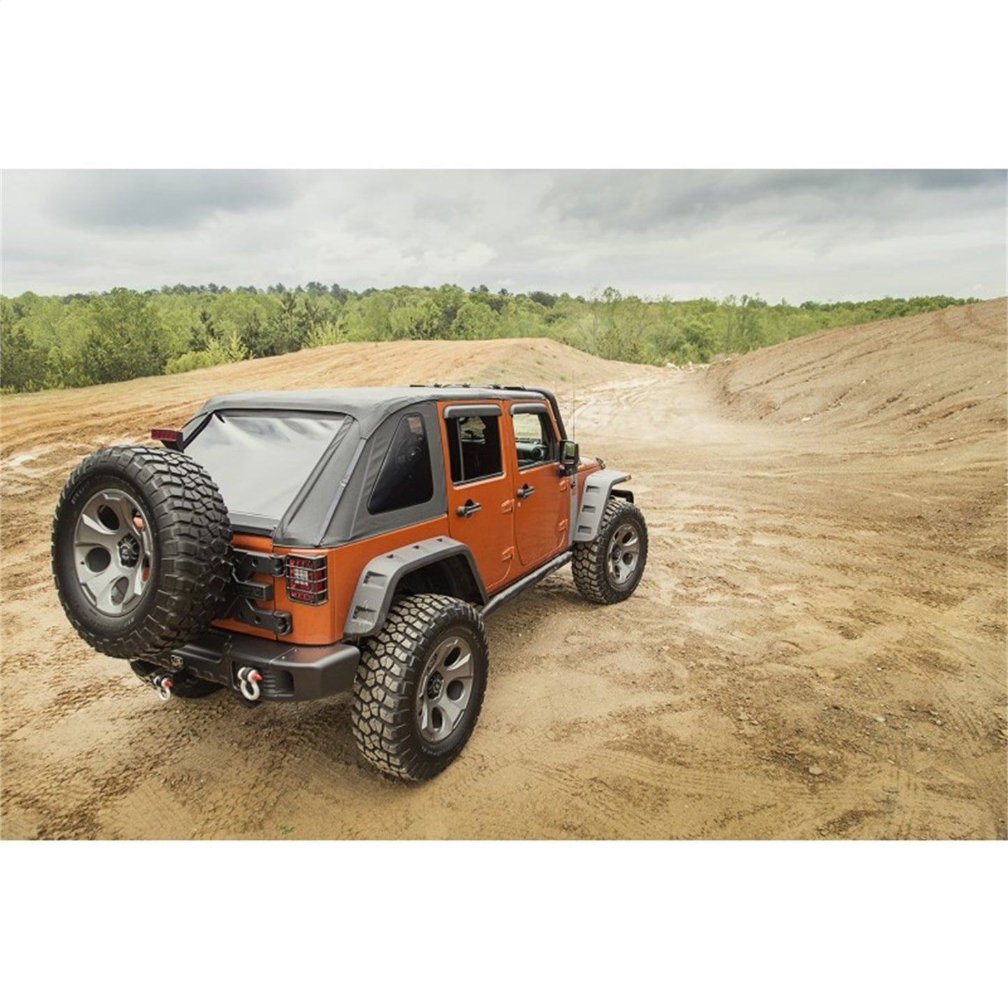 RUGGED RIDGE | 13750.38 | Bowless Top, 4-Door, Black Diamond, 07-15 Wrangler