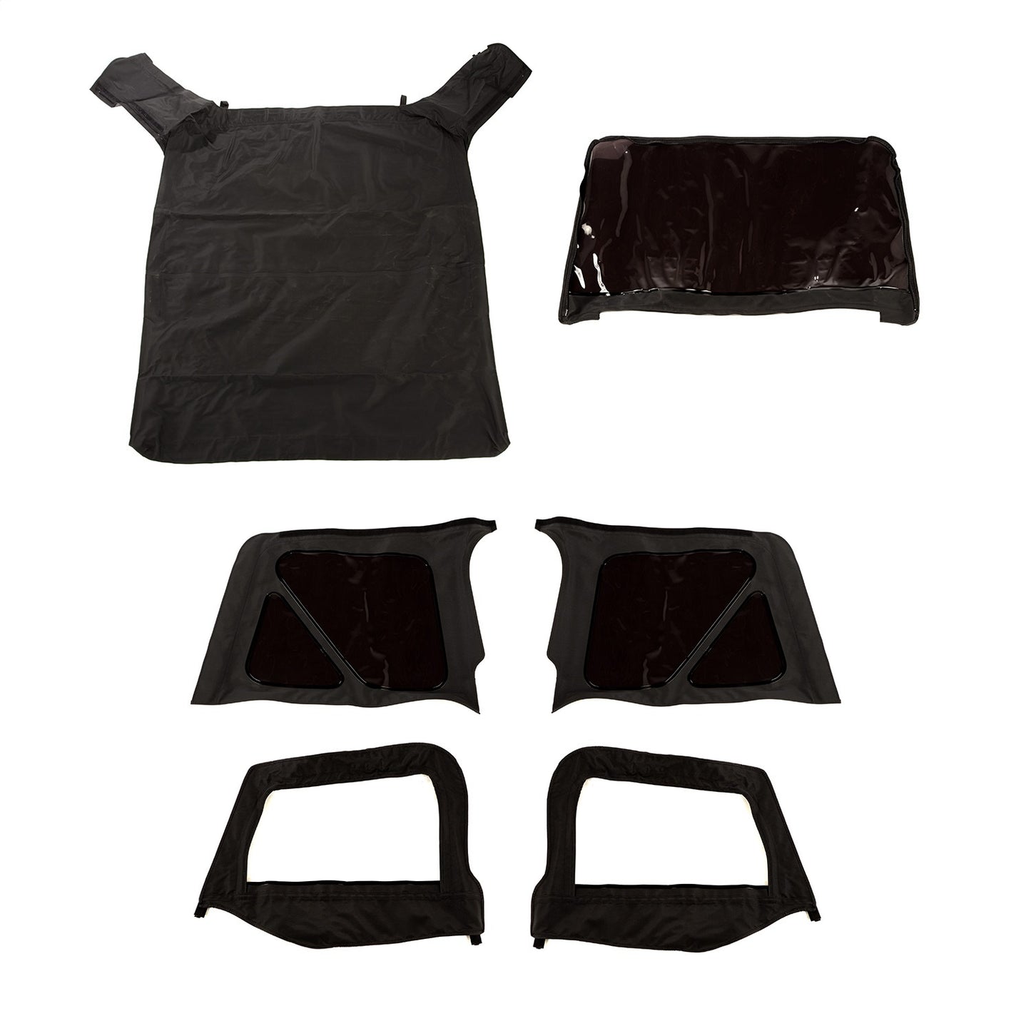 RUGGED RIDGE | 13758.35 | Montana S-Top, Black Diamond, W/Skins, Tinted; 97-06 Jeep Wrangler Tj
