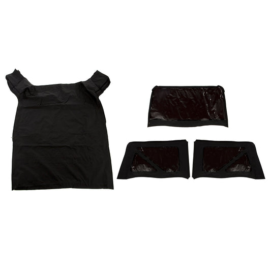 RUGGED RIDGE | 13766.35 | Montana Top, Black Diamond, 07-09 Jeep Wrangler Jk, 2-Door