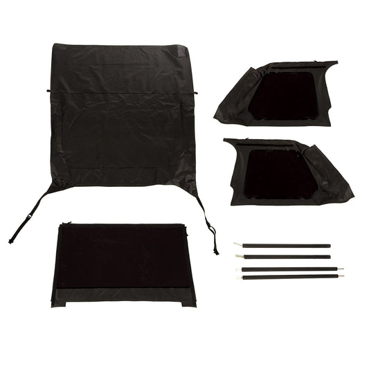 RUGGED RIDGE | 13790.35 | Montana Top, Bowless, Black Diamond; 97-06 Tj