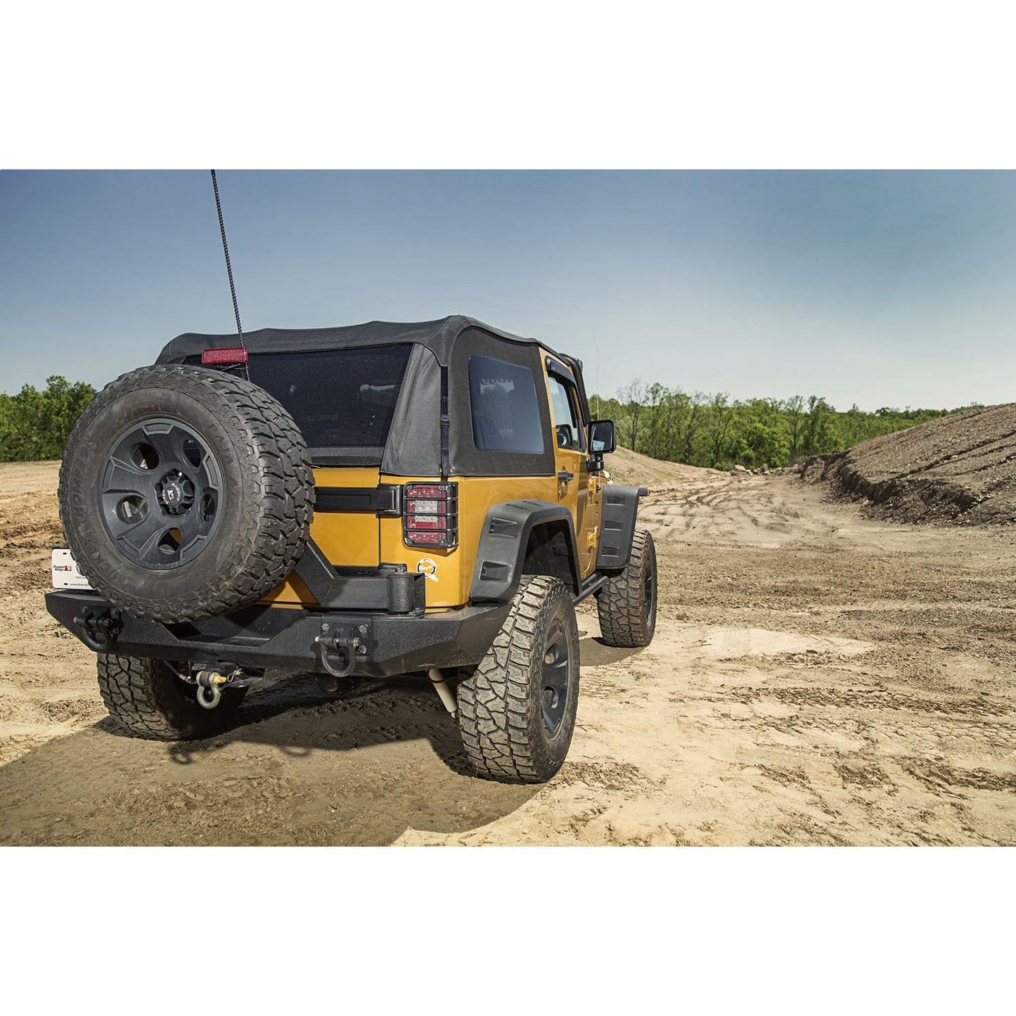 RUGGED RIDGE | 13790.39 | Montana Top, Bowless, Black Diamond, 2-Door, 07-18 Jeep Wrangler Jk