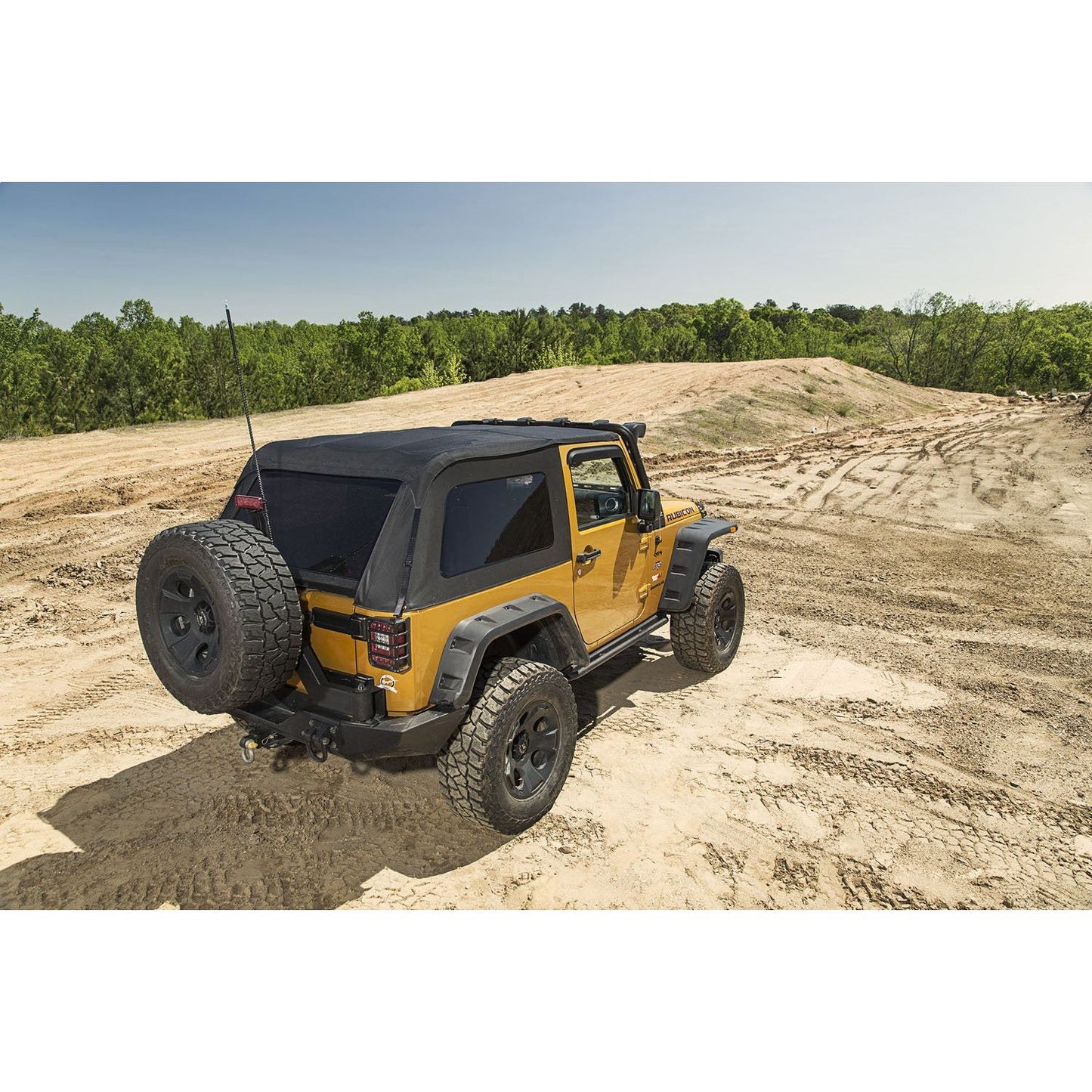 RUGGED RIDGE | 13790.39 | Montana Top, Bowless, Black Diamond, 2-Door, 07-18 Jeep Wrangler Jk