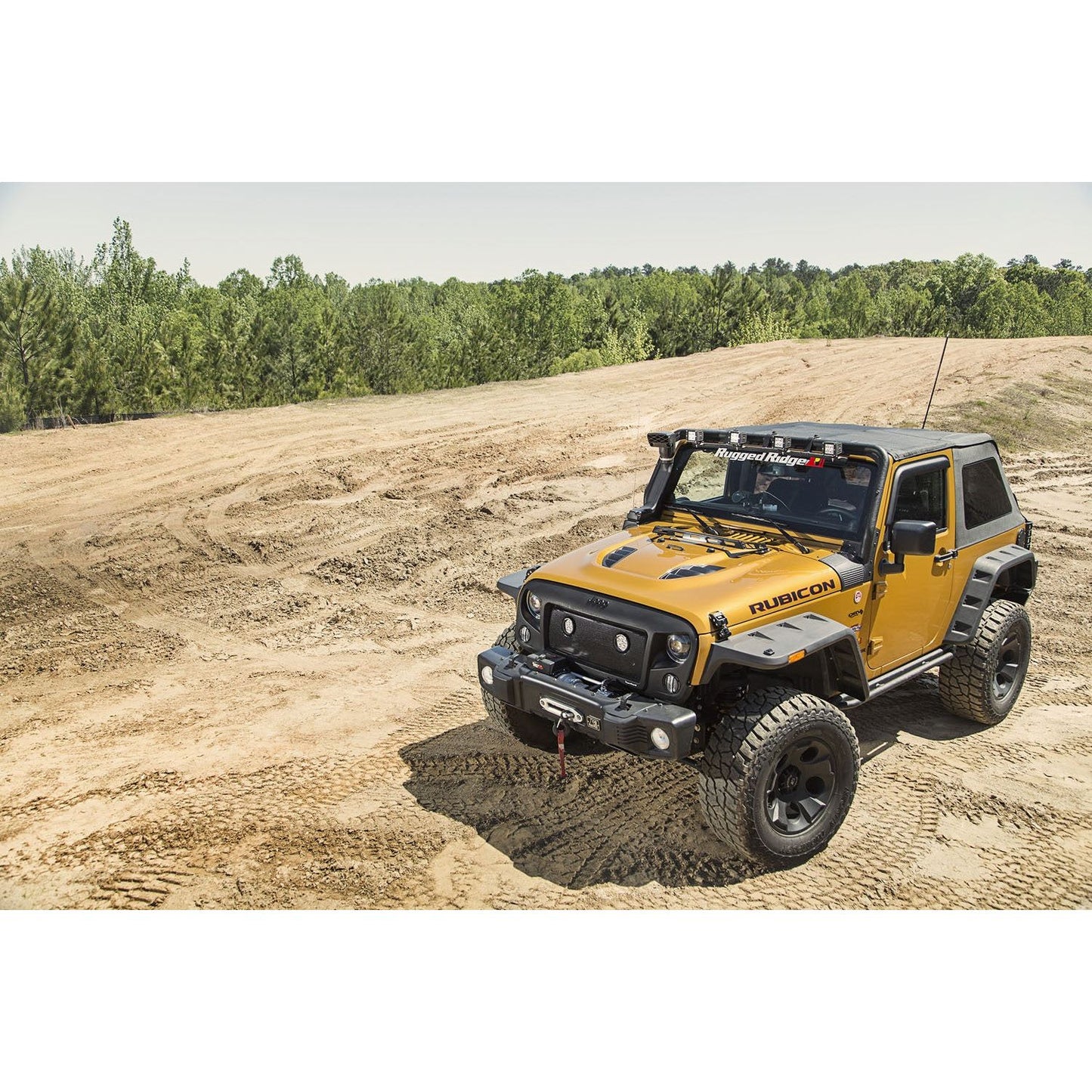 RUGGED RIDGE | 13790.39 | Montana Top, Bowless, Black Diamond, 2-Door, 07-18 Jeep Wrangler Jk