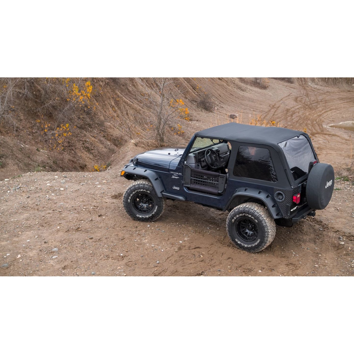 RUGGED RIDGE | 13860.23 | 97-06 Jeep Wrangler Tj Voyager Top 2 Dr Black