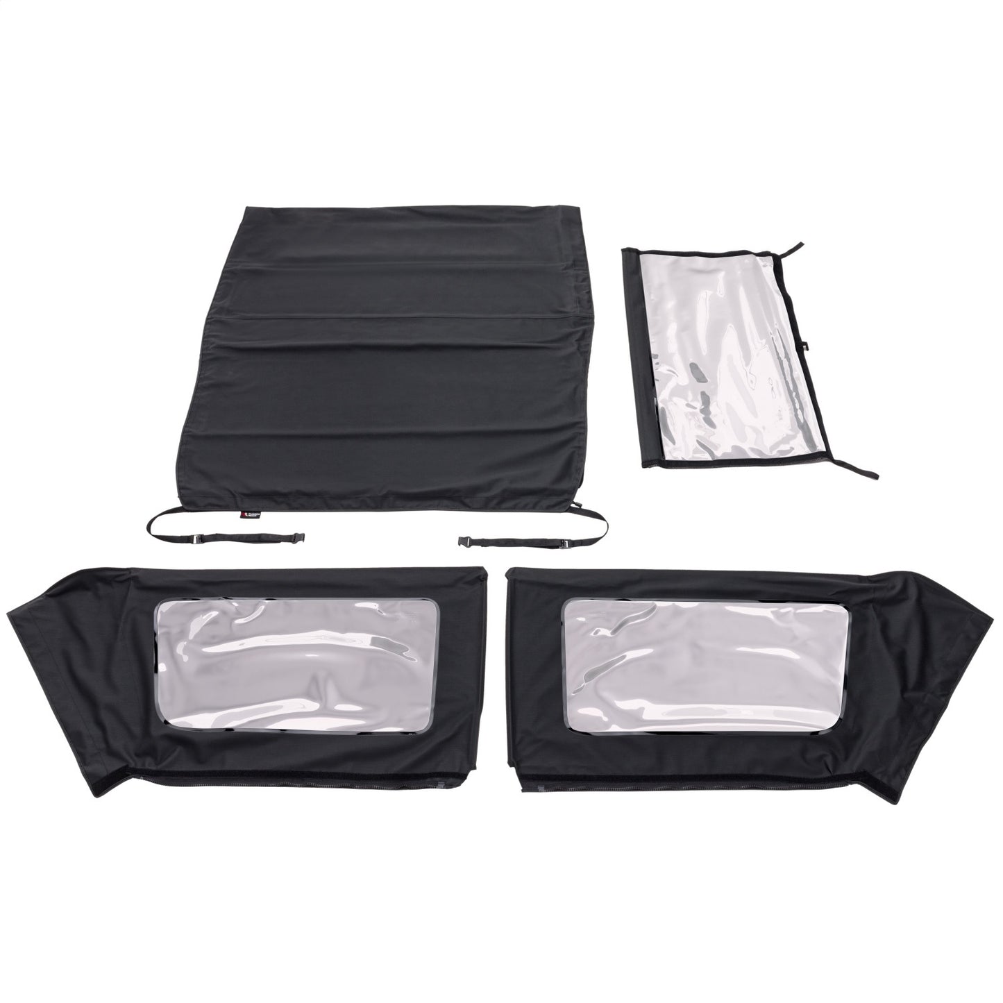 RUGGED RIDGE | 13860.35 | Voyager Top Blk Diamond S.Cloth, Tinted Window; 07-18 Jeep Wrangler Jk