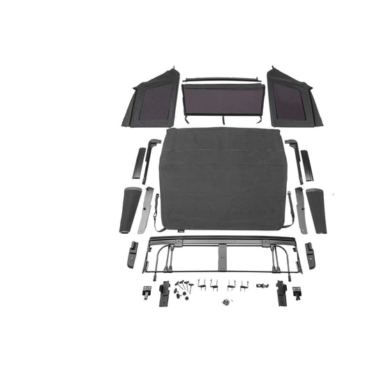 RUGGED RIDGE | 13862.35 | 18-C Jeep Wrangler Jl Voyager Top 2Dr Black Diamond