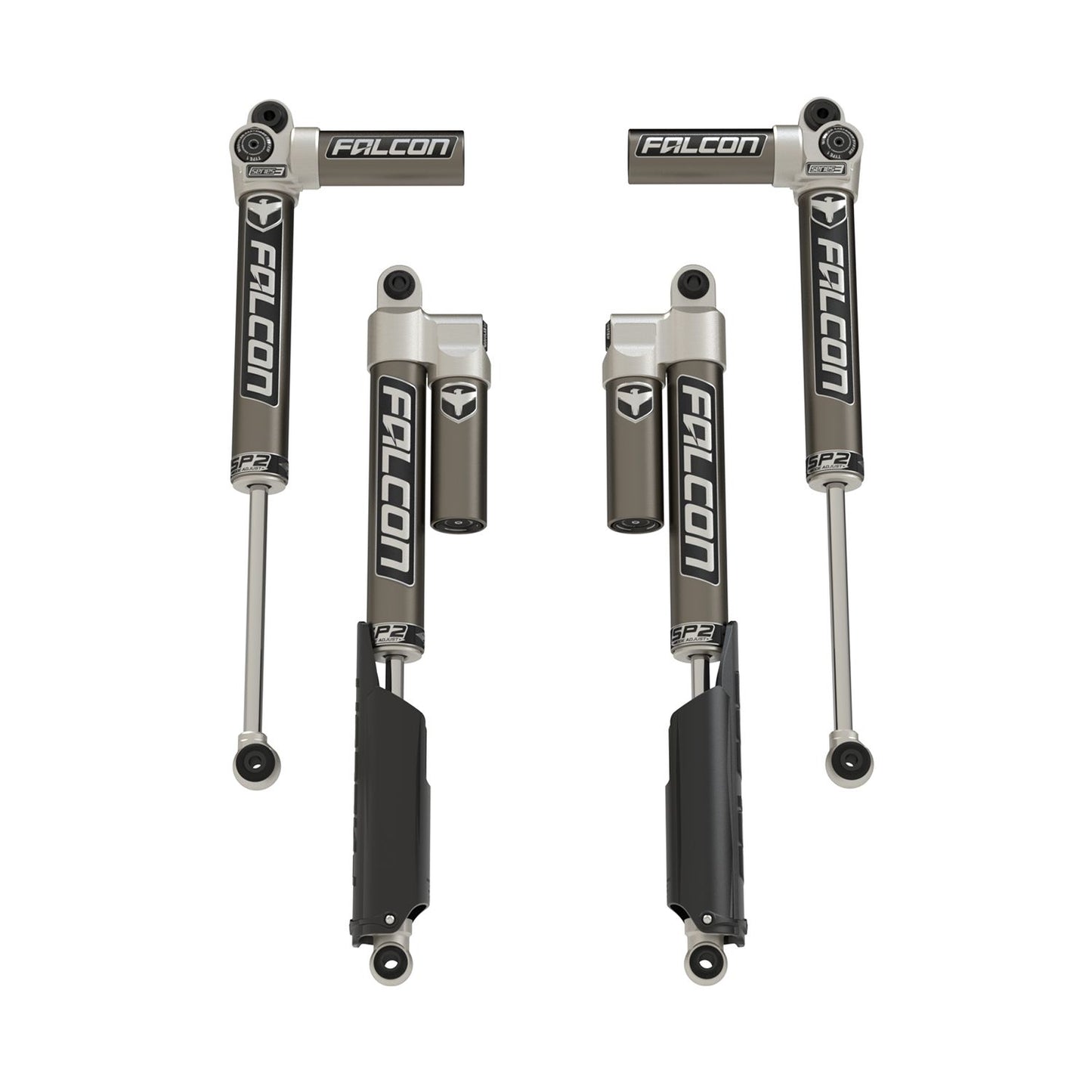 FALCON SHOCKS | 20-Up Jeep Gladiator JT No EcoDiesel SP2 3.1 Piggyback Shock Kit 2-3.0 Inch Lift Falcon Shocks | 14-02-31-400-150