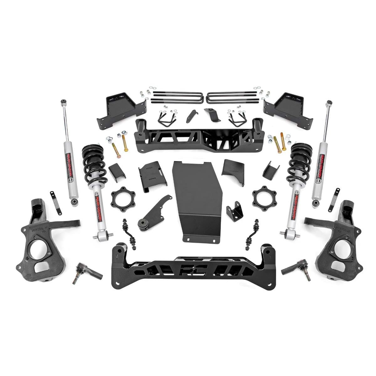ROUGH COUNTRY 7 Inch Lift Kit | Alum/Stamp Steel | FR N3 | Chevy/GMC 1500 (14-18 & Classic) | 17432