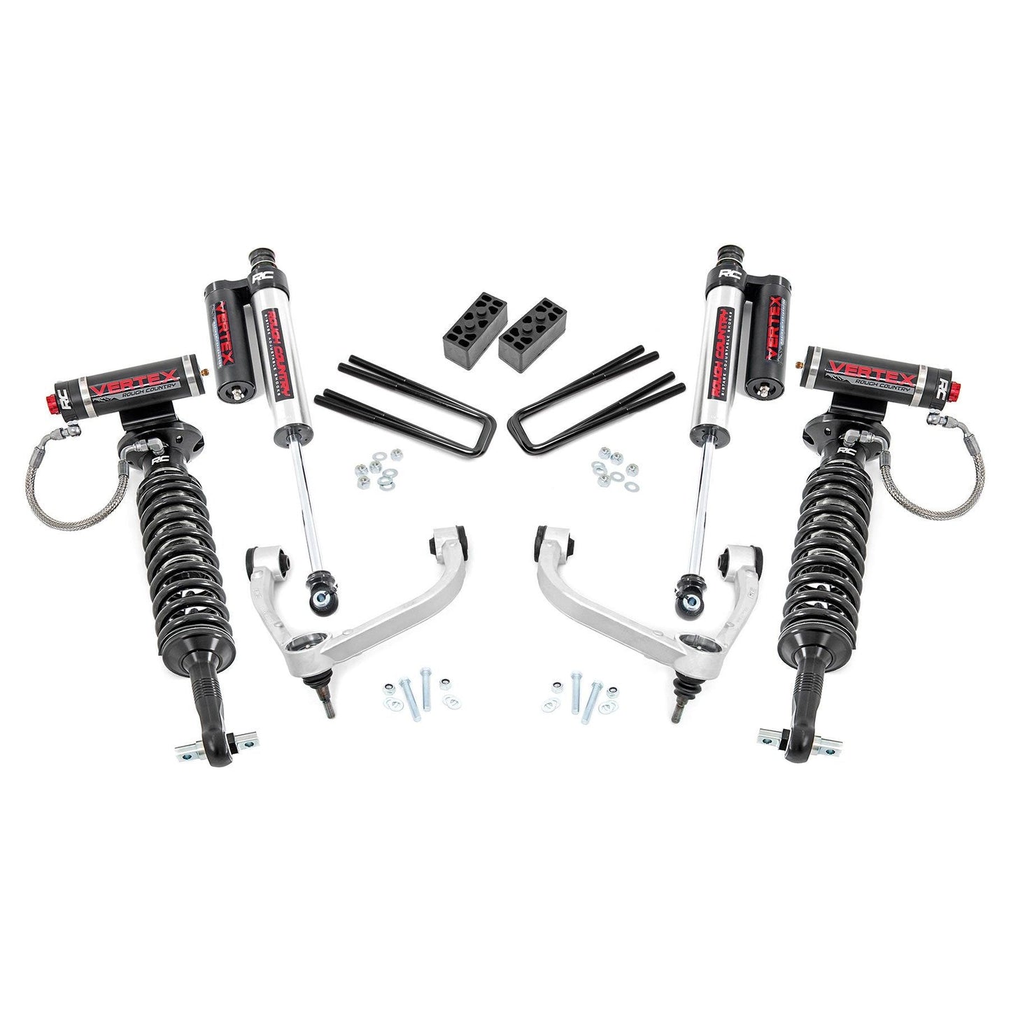 Rough Country Vertex Coilovers w/Vertex Shocks 3 Inch Lift Kit I 54550