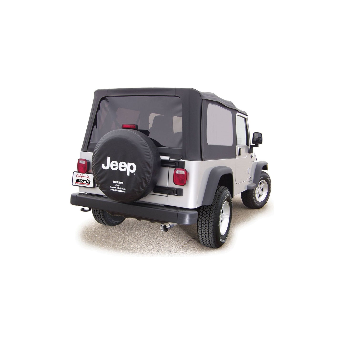 BORLA 2004-2006 Jeep Wrangler Unlimited Cat-Back Exhaust System Touring Part # 140103