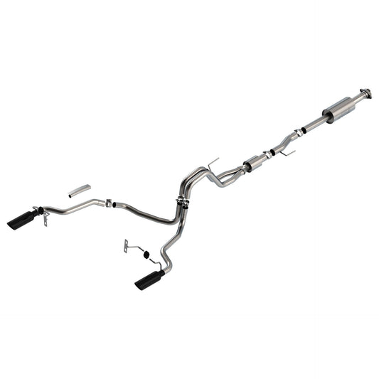 BORLA 2021-2025 Ford F-150 Cat-Back Exhaust System S-Type Part # 140866BC