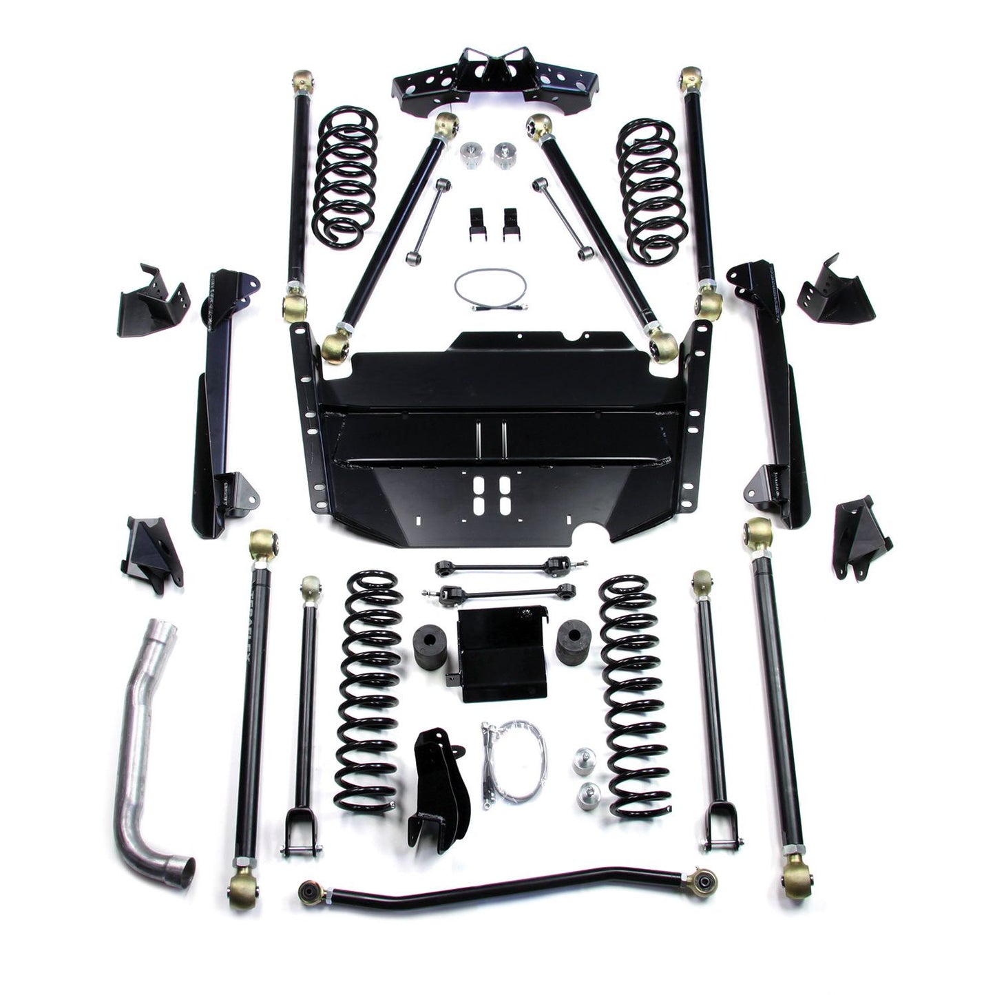 TeraFlex | 03-06 Wrangler TJ LWB 4 Inch Pro LCG Long Arm Suspension System No Shocks TeraFlex | 1449484