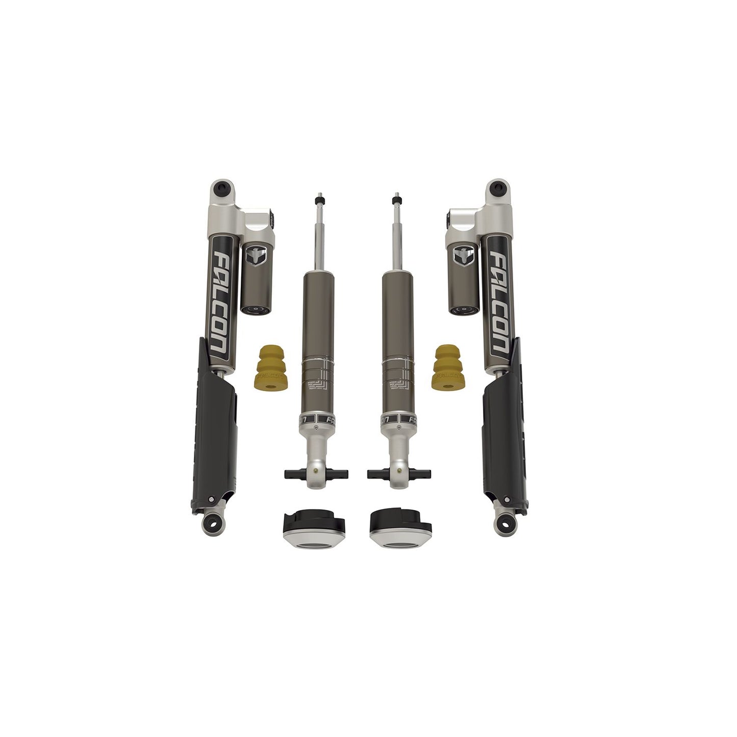 FALCON SHOCKS | 2019+ Ford Ranger 2.25 Inch Sport Shock Leveling System Falcon Shocks | 15-04-21-400-002