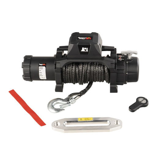 RUGGED RIDGE | 15100.08 | Trekker S10 Winch, 10,000Lb Synthetic Rope W/ Wireless Remote (Optional Omi15103.37 Remote)