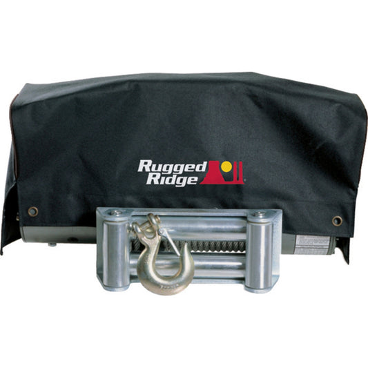 RUGGED RIDGE | 15102.02 | Winch Cover, Fitsboth 8,500Lb And 10,500Lb Winch, Black