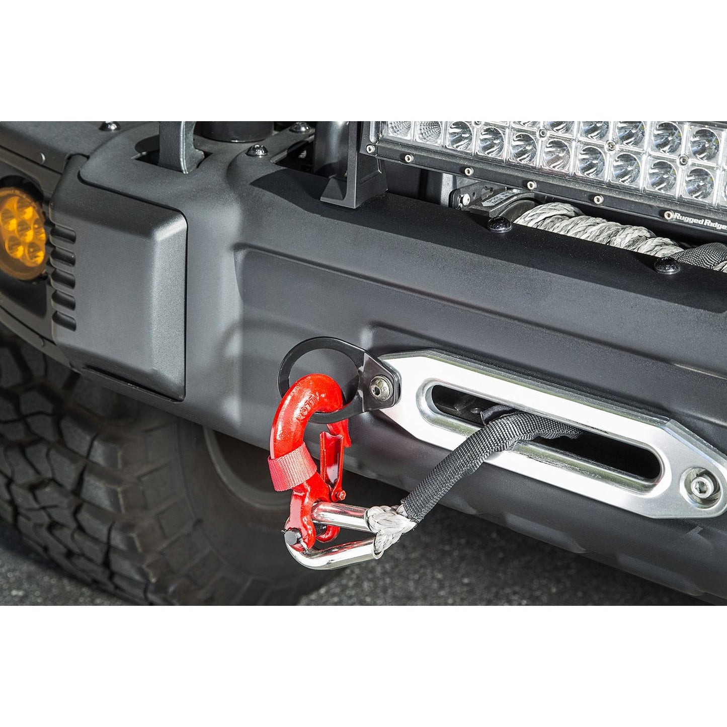 RUGGED RIDGE | 15102.04 | Winch Hook Holder; Universal