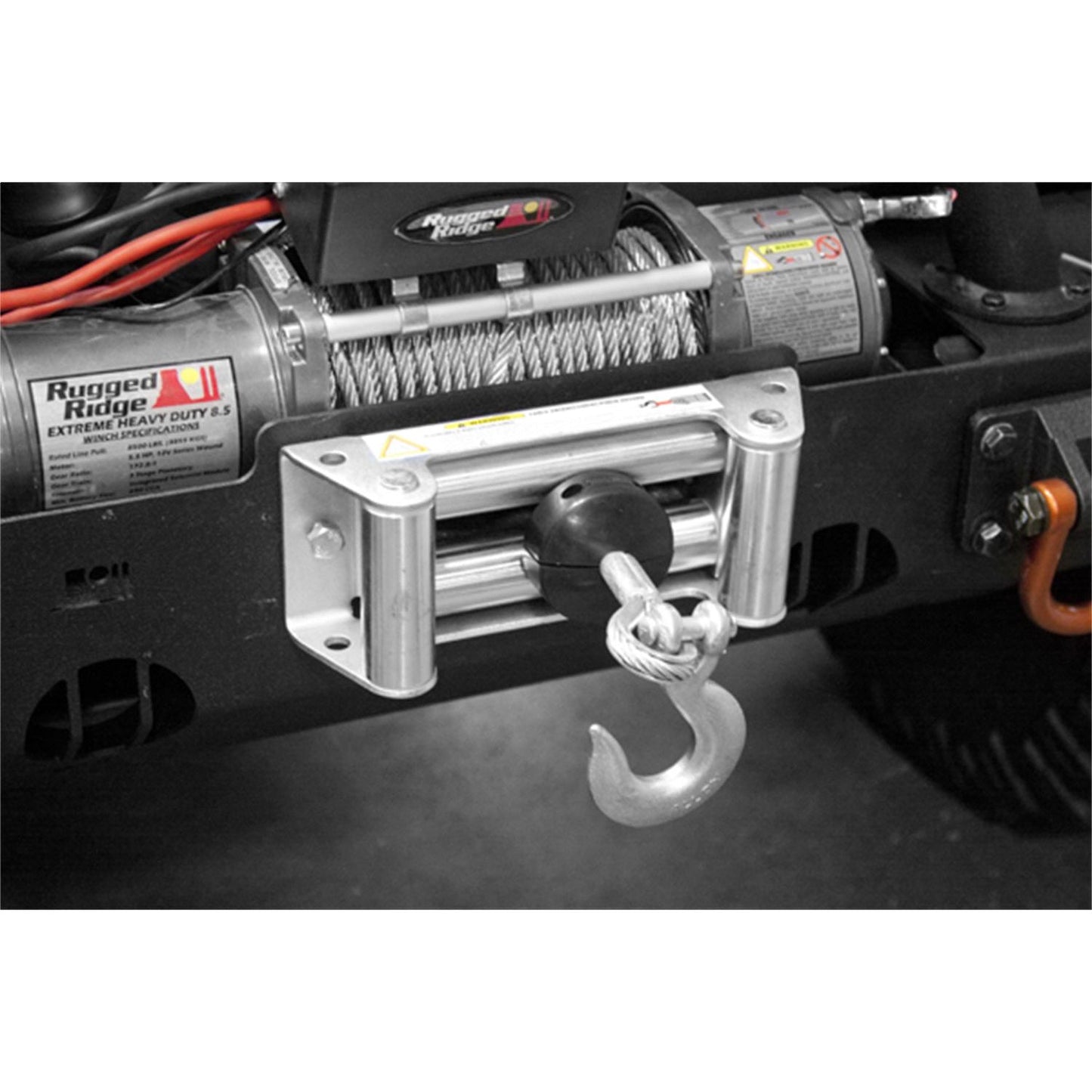 RUGGED RIDGE | 15102.06 | Winch Cable Stopper, Black