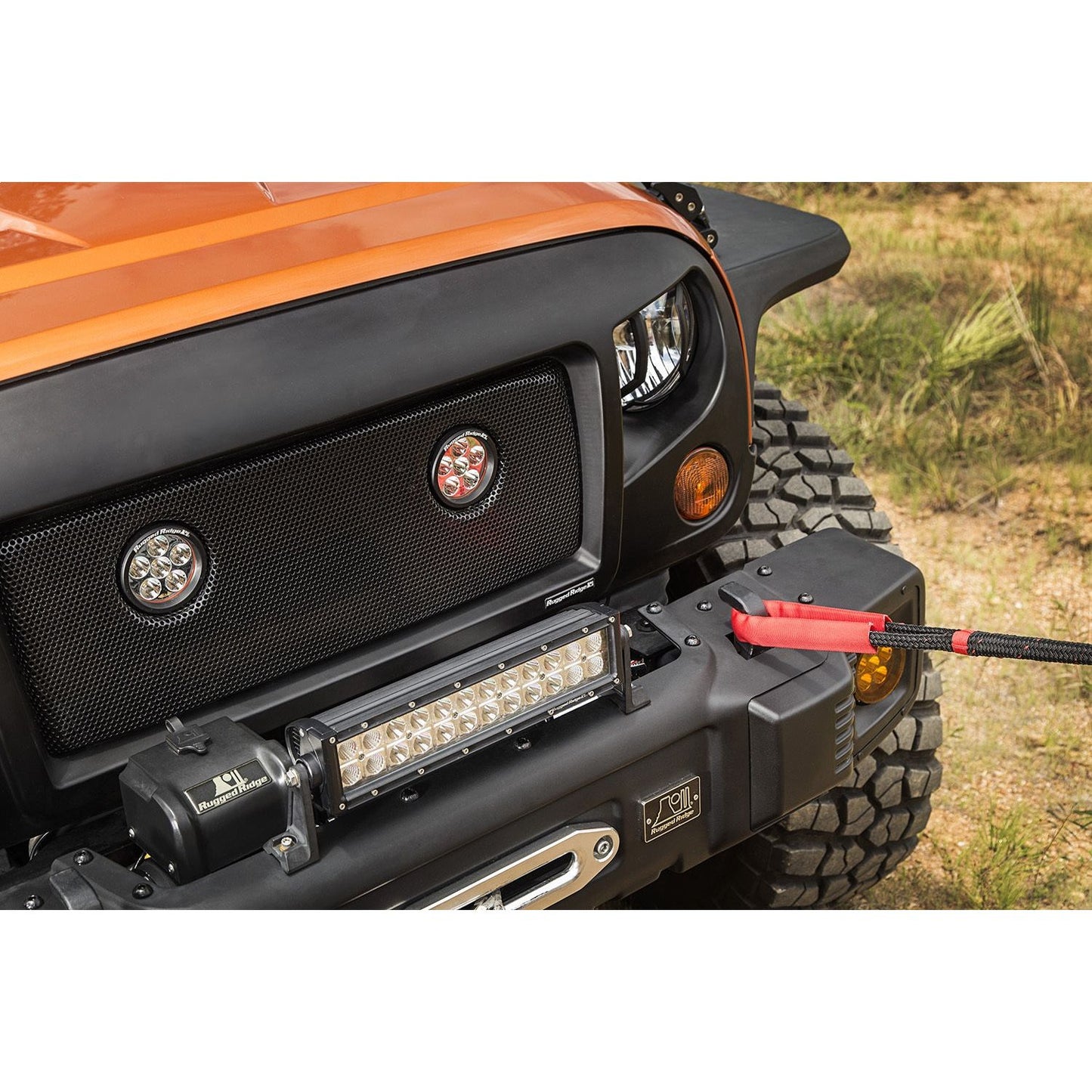 RUGGED RIDGE | 15104.05 | Kinetic Recovery Rope, 7/8In X 30-Feet; 7500 Wll