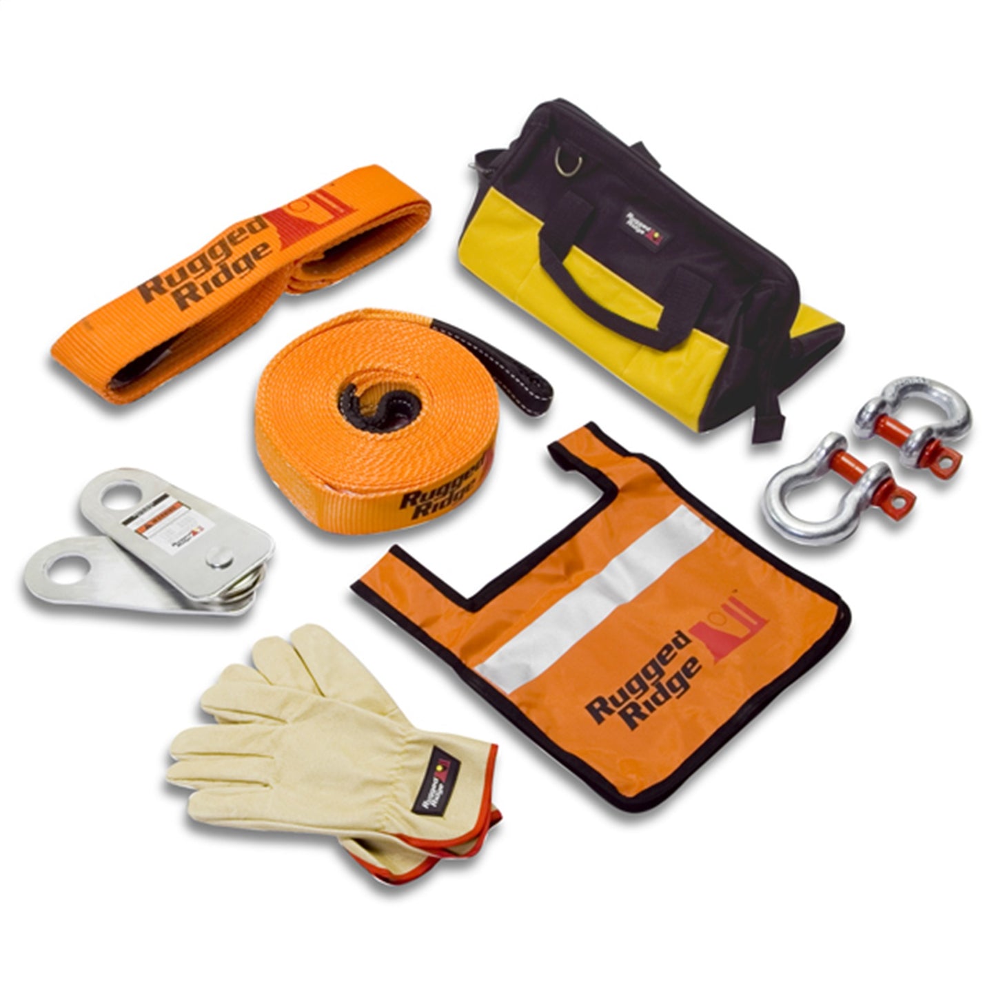 RUGGED RIDGE | 15104.25 | Recovery Gear Kit, Rugged Ridge