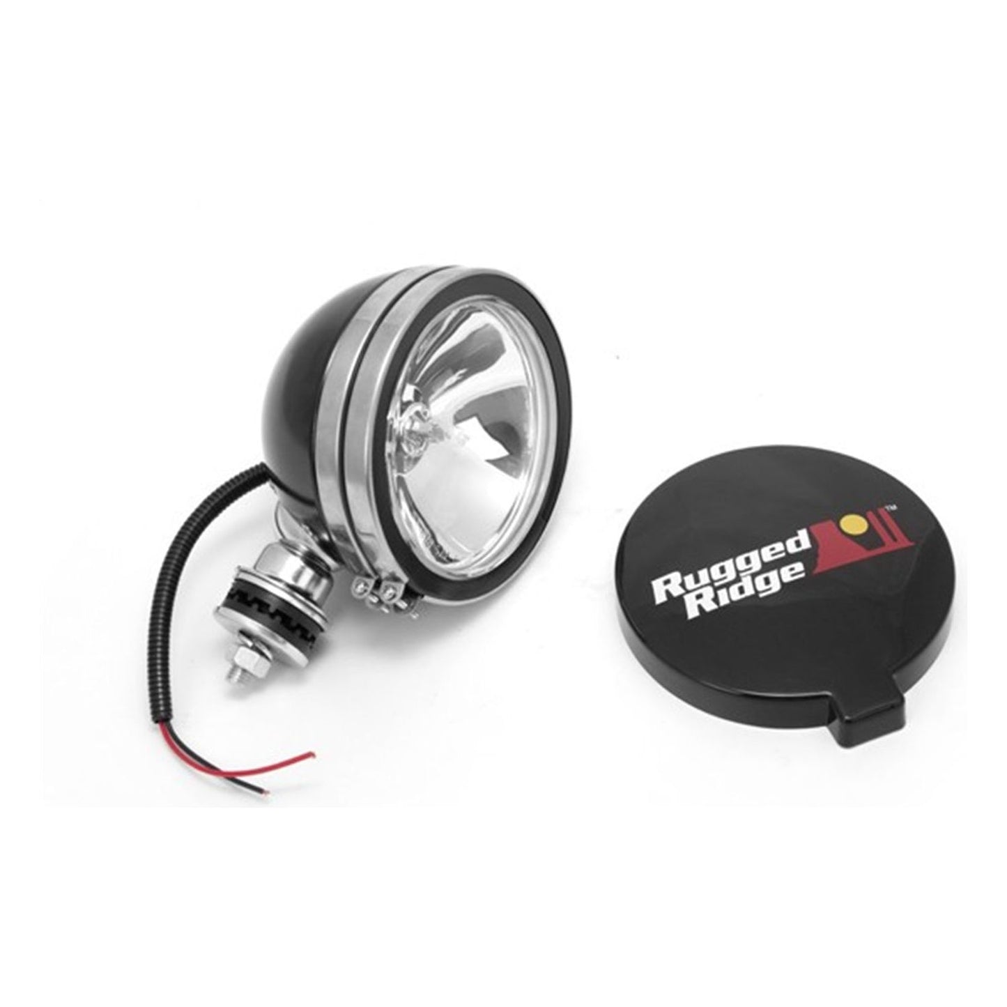 RUGGED RIDGE | 15207.01 | Off Rd Light Blk 6 Round 100W
