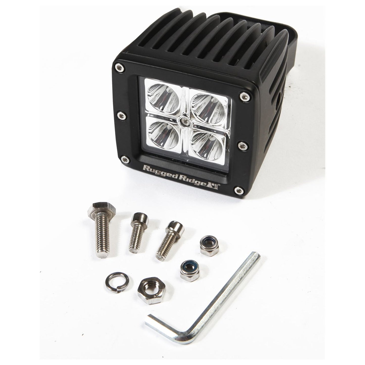 RUGGED RIDGE | 15209.03 | 3-Inch Square Led Driving Light- 16 Watt
