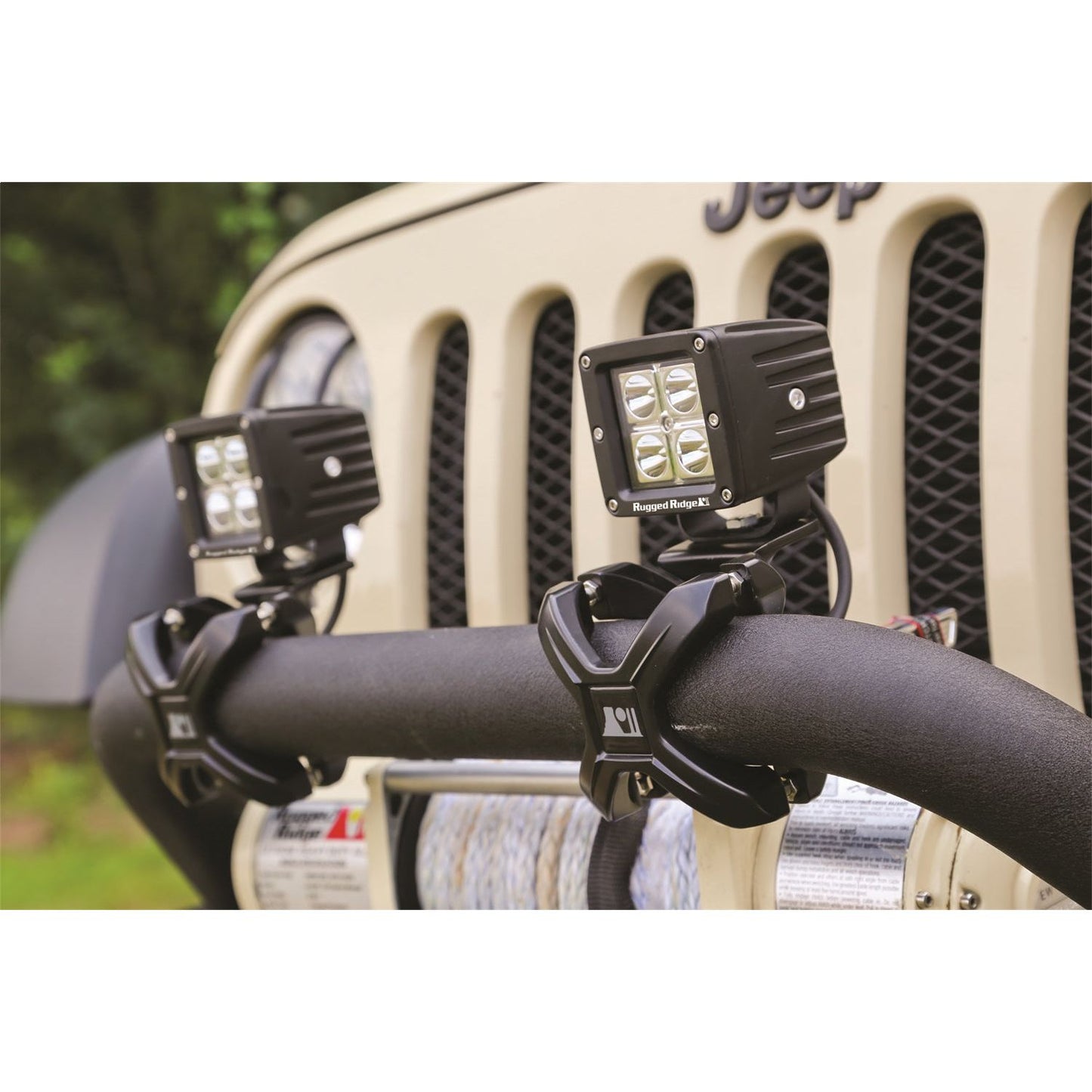 RUGGED RIDGE | 15209.03 | 3-Inch Square Led Driving Light- 16 Watt