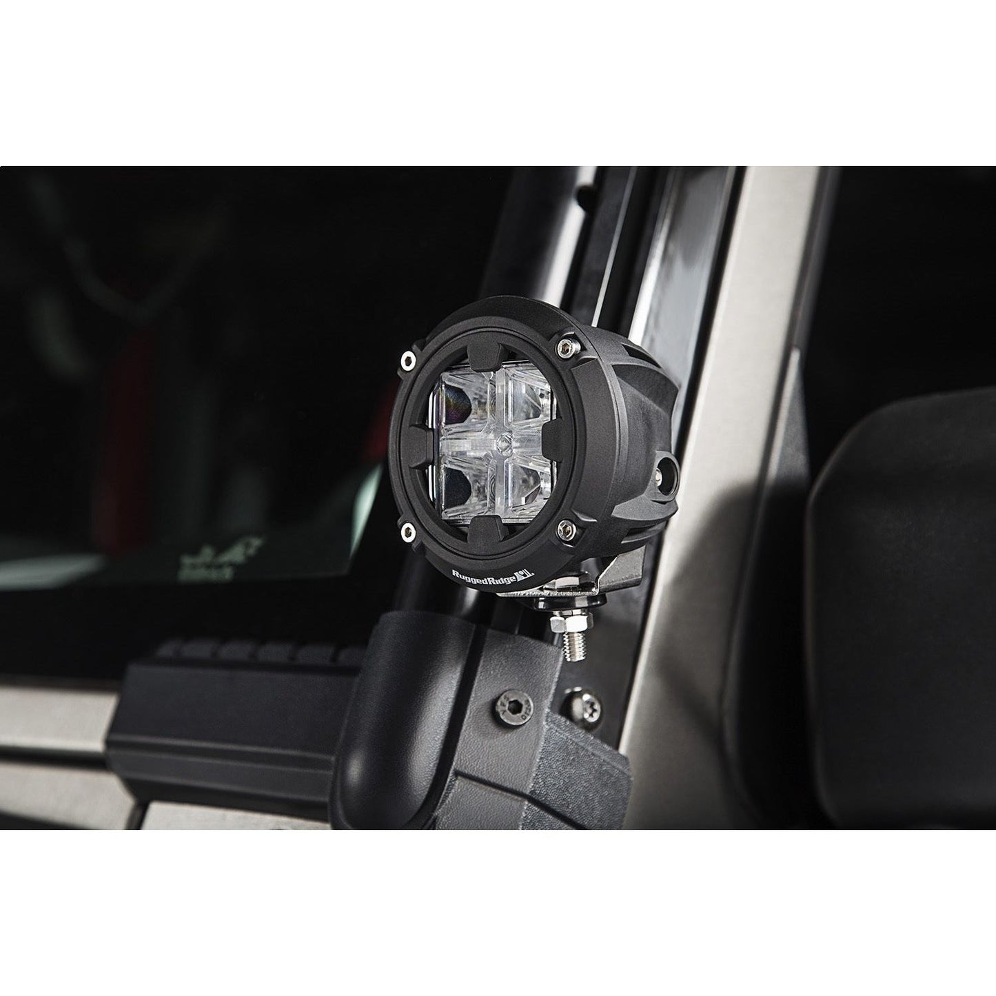 RUGGED RIDGE | 15209.31 | Round Led Light 3.5In, Combo High/Low Beam