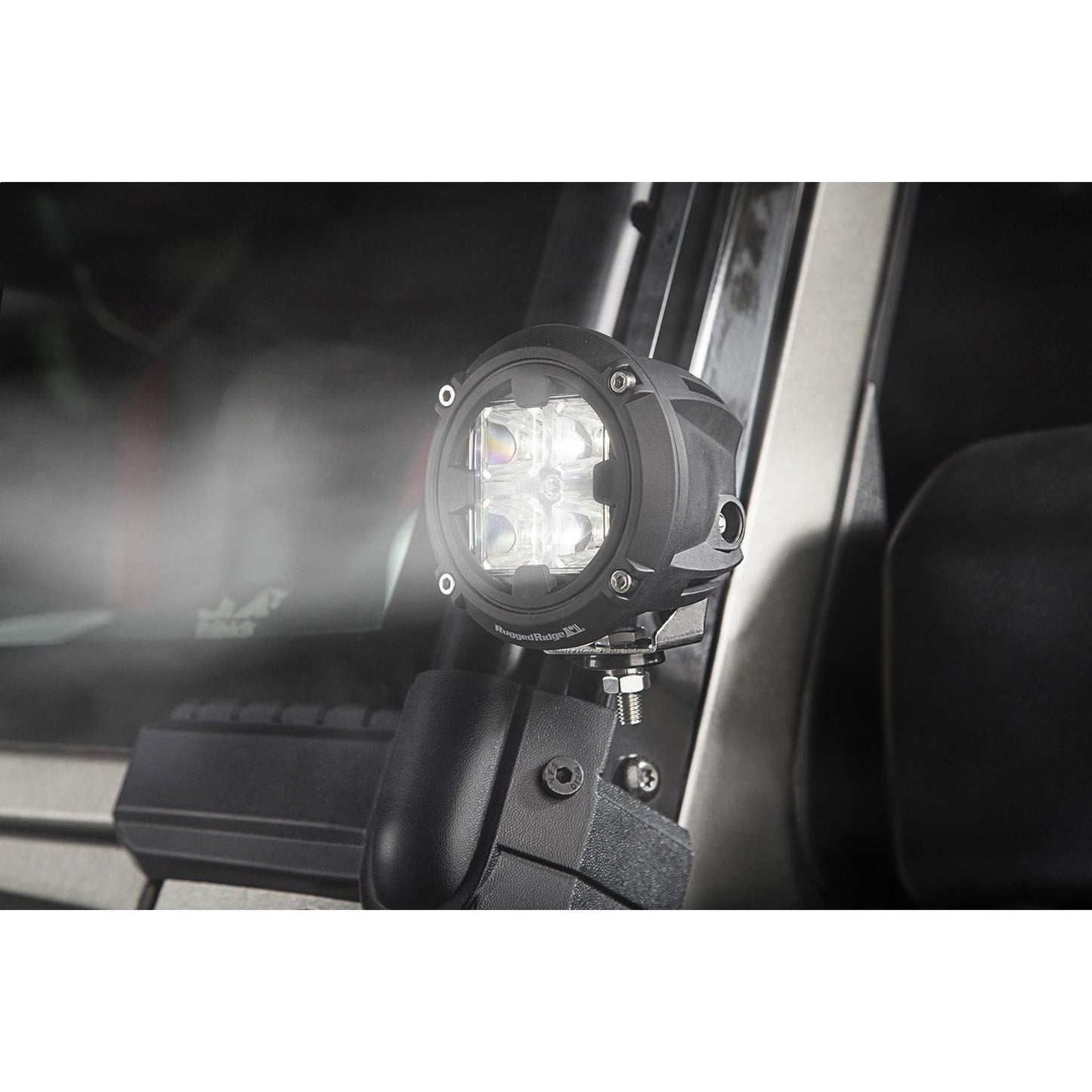 RUGGED RIDGE | 15209.31 | Round Led Light 3.5In, Combo High/Low Beam